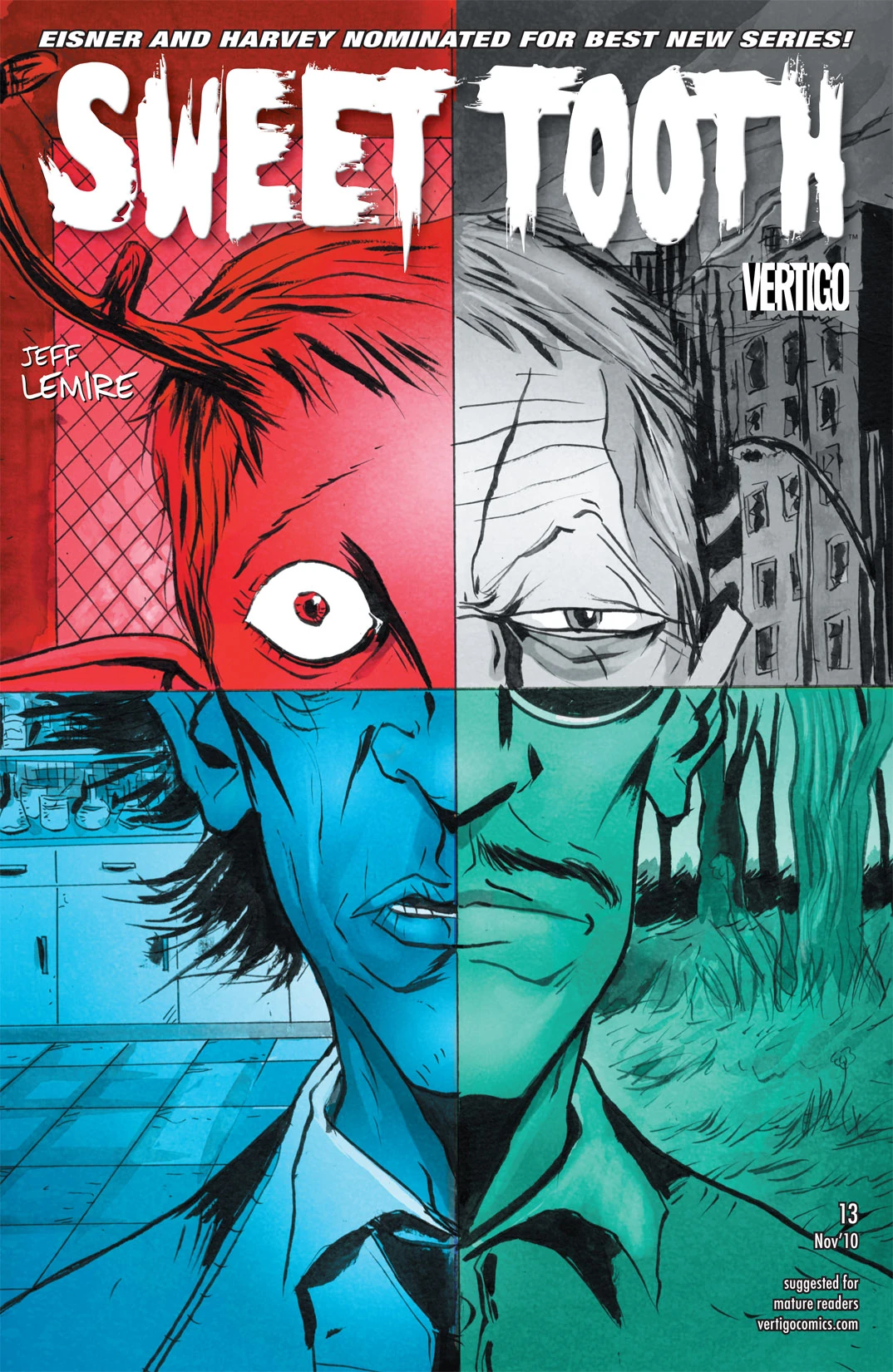 Sweet Tooth #13 (DC, 2010 — Cover A) cover